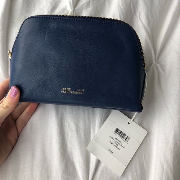 Diane von Furstenberg Zodiac Cosmetic Pouch Virgo - Picture 2 of 6